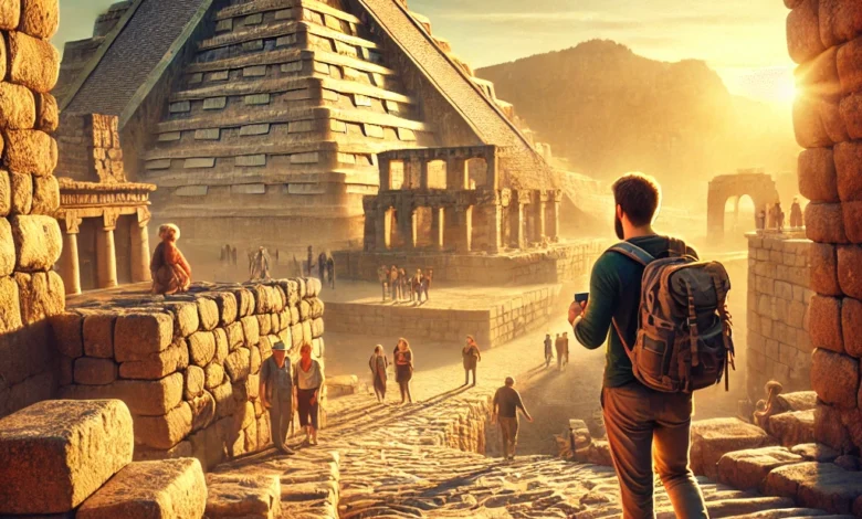 Stunning view of an ancient UNESCO World Heritage Site