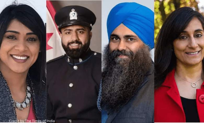 Group photo of Abbotsford election candidates 2025 during a local campaign event.