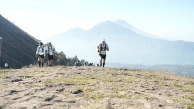 Comox Valley runners participating in the Bastion 12K race in Nanaimo