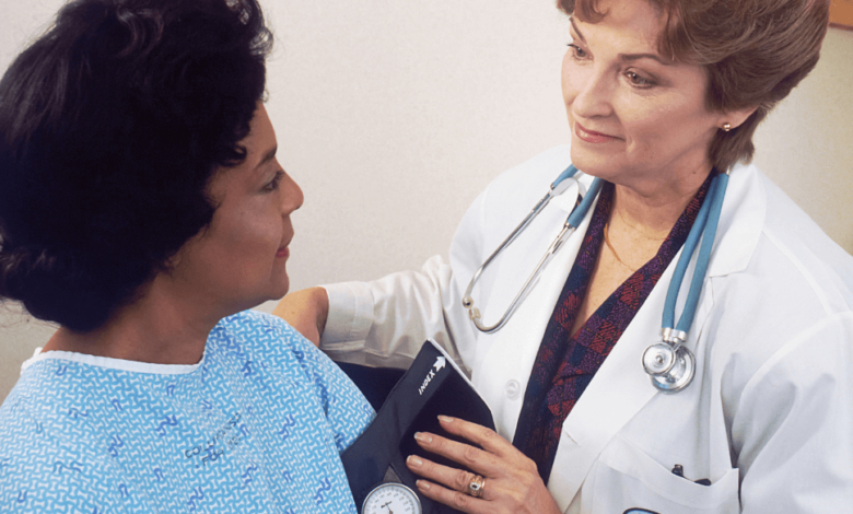 Healthcare worker providing compassionate care at Fraser Health.