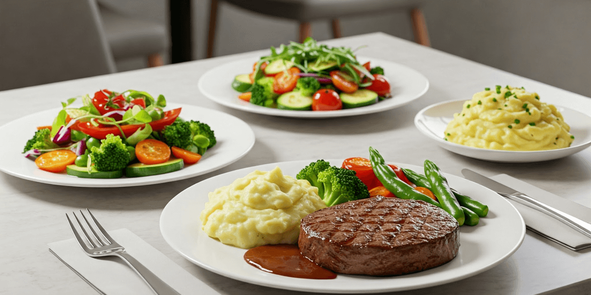 Elegant dining setup at a top Surrey restaurant in 2025 showcasing modern British cuisine.