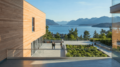 West Vancouver Art Museum's future location at Horseshoe Bay waterfront