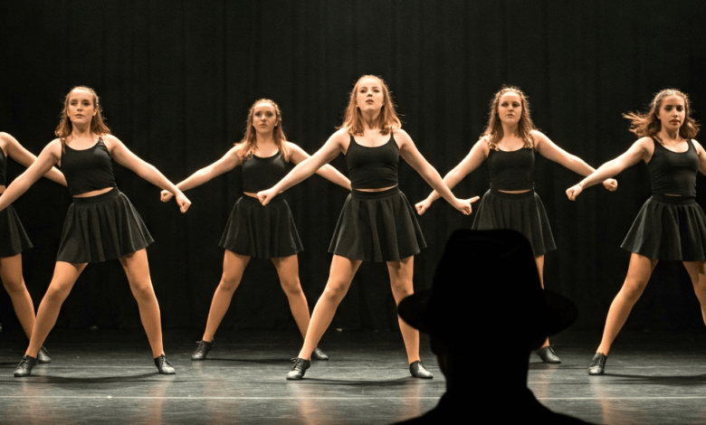 1920s Chicago stage production in Maple Ridge, bringing the Jazz Age to life on stage.