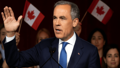 Mark Carney celebrates 2025 election victory