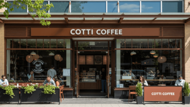 Cotti Coffee’s first British Columbia café storefront at Lansdowne Centre in Richmond
