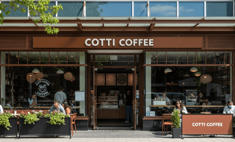Cotti Coffee’s first British Columbia café storefront at Lansdowne Centre in Richmond