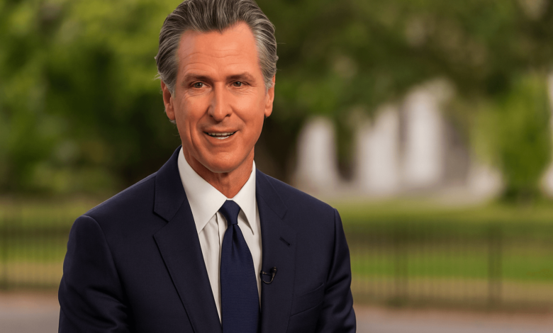 Gavin Newsom addresses media on hopeful Carney-Trump meeting