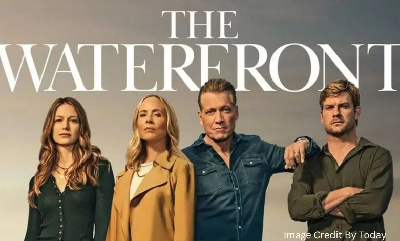 Cast of The Waterfront filming in scenic Wilmington, North Carolina for Netflix series