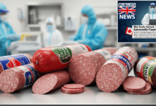Recalled salami products linked to a salmonella outbreak affecting public health in Canada.
