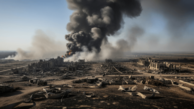 Smoke rising from Iranian military site after Israeli airstrike