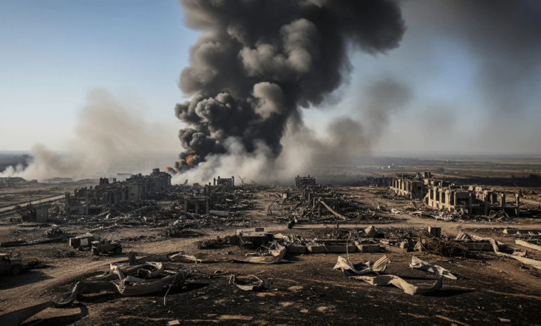 Smoke rising from Iranian military site after Israeli airstrike