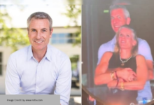 Astronomer CEO Andy Byron at a public appearance before being placed on leave after the Coldplay concert controversy