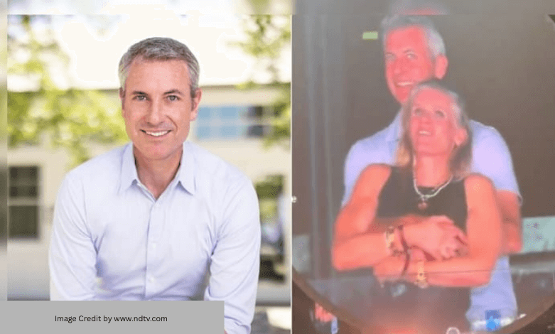 Astronomer CEO Andy Byron at a public appearance before being placed on leave after the Coldplay concert controversy