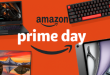 Early Prime Day Tech Deals 2025 featuring top Amazon gadgets like a gaming laptop, tablet, and smart accessories