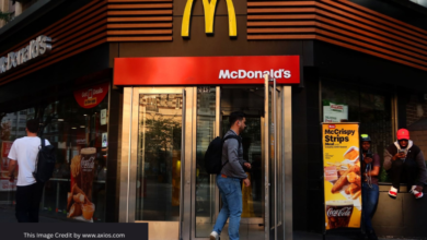 McDonald’s Snack Wrap and Spicy McMuffin close-up on menu