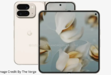 Concept render of Google Pixel 10 Pro Fold with premium color finishes and foldable screen variant