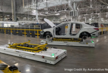Toyota Kentucky factory automation line showcasing on-demand car production