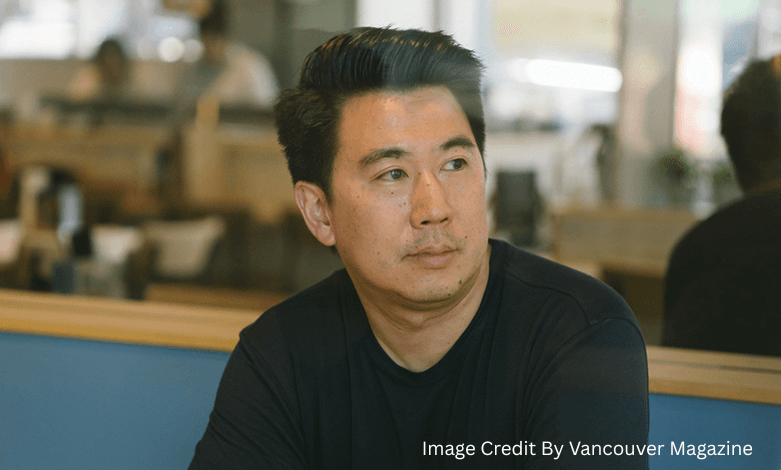 Chef Angus An preparing a Thai-inspired dish at Maenam, one of Vancouver’s award-winning restaurants