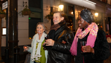 Friends enjoying a late-night social gathering during Vancouver’s Secret After-Dark Events This Week