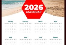 2026 calendar for BC statutory holidays and long weekends