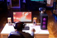 Gaming PC setup with gaming hardware in 2026