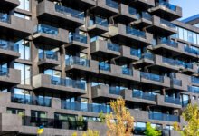 Modern apartment building representing BC rent increase 2027