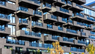 Modern apartment building representing BC rent increase 2027