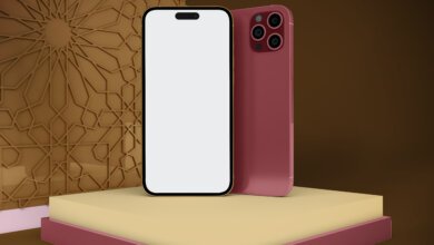 iPhone 18 Pro concept design showing front and rear views