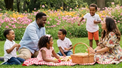 Children participating in an Easter egg hunt during Tri-Cities Easter Weekend 2025 in a local park.