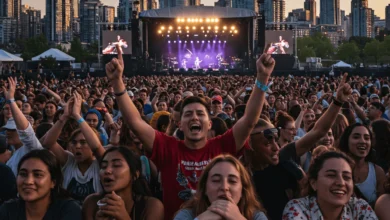 Audience enjoying a live concert in Vancouver, May 2025, showcasing the vibrant music scene.