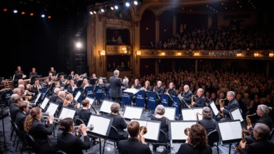 Delta Concert Band performing at Genesis Theatre in Ladner for their 60th anniversary concert