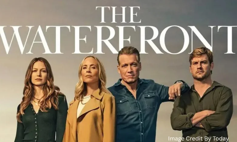 Cast of The Waterfront filming in scenic Wilmington, North Carolina for Netflix series
