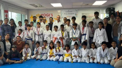 Yogi’s Karate Dojo students honored by Mayor Ross Siemens in Abbotsford ceremony