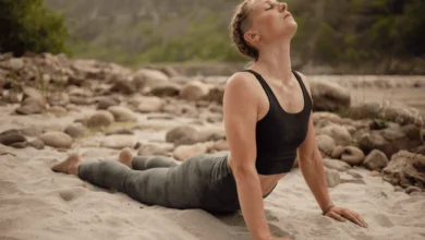 Person practicing one of the best yoga poses for mind and body in a calm indoor space