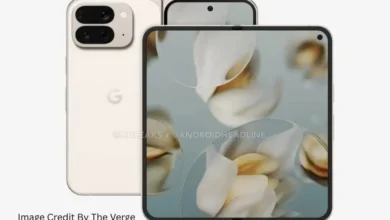 Concept render of Google Pixel 10 Pro Fold with premium color finishes and foldable screen variant