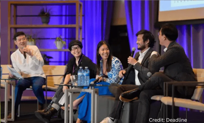 Speakers from Canada and Asia sharing insights at EXNW 2025 storytelling summit in Vancouver