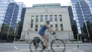 Bank of Canada building with Canadian flag, symbolizing September 2025 interest rate cut decision