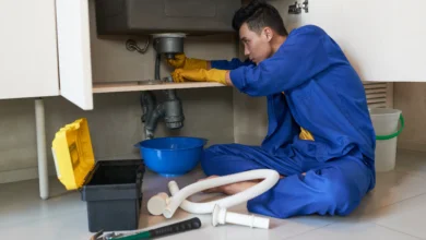 plumber near me fixing kitchen sink pipe leakage under cabinet