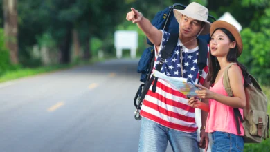 Americans Traveling Abroad while exploring international destinations and global travel experiences