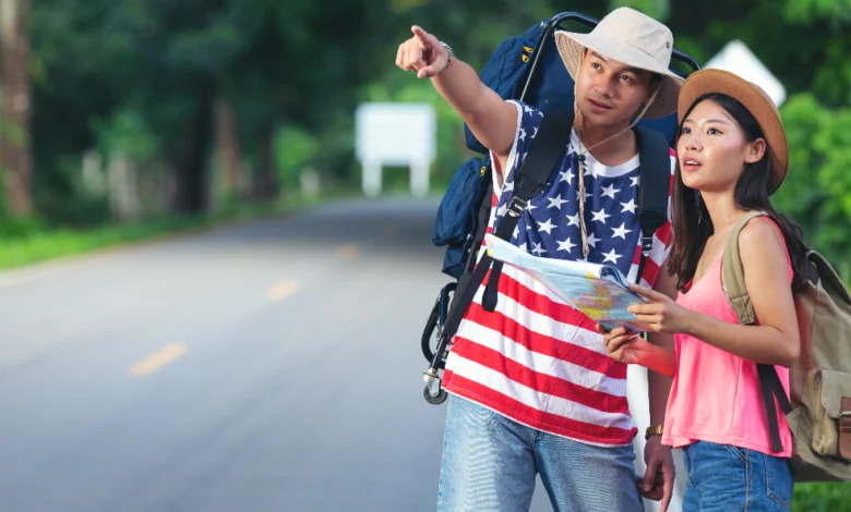 Americans Traveling Abroad while exploring international destinations and global travel experiences