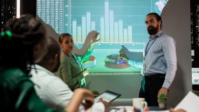 AI-Powered Side Hustles in 2026 showing professionals using artificial intelligence, data analytics, and digital business tools to create new income opportunities