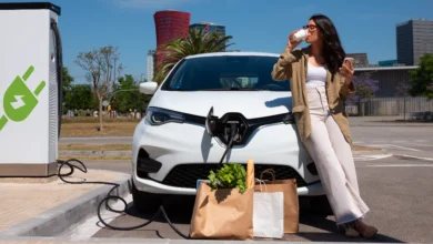 Electric Cars Are Worse for the Environment discussion showing an electric vehicle charging station and the environmental impact of electric cars