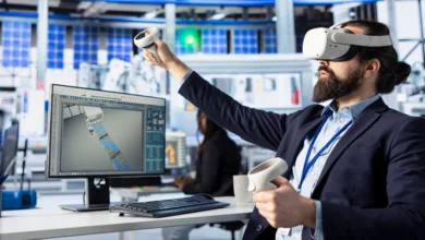 Most Advanced Technology in the World featuring virtual reality, digital innovation, and advanced engineering technologies in a modern research environment