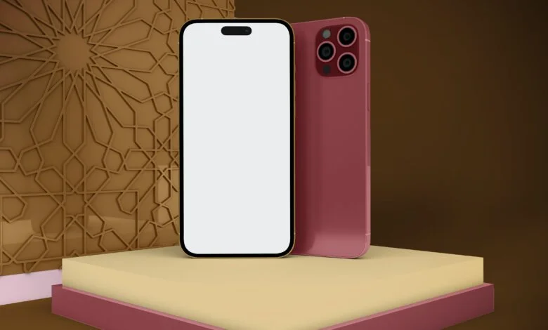 iPhone 18 Pro concept design showing front and rear views
